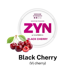 ZYN Black Cherry Medium (Vị cherry vừa) – 3mg